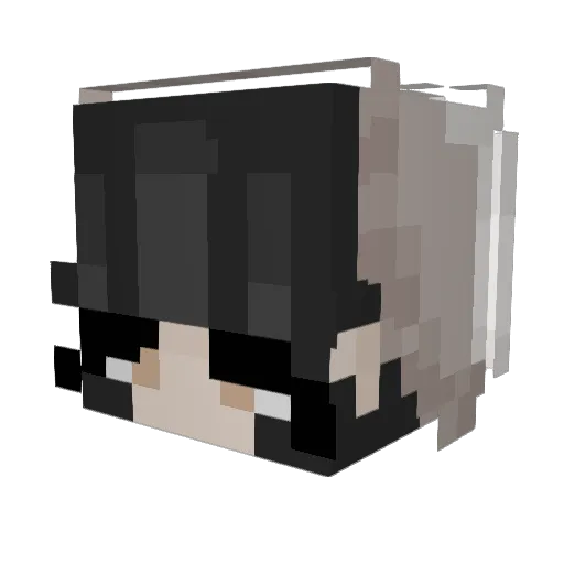 c0tn Minecraft avatar head, 3D render