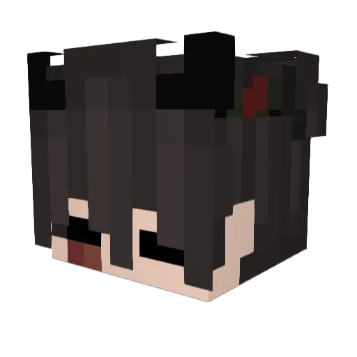 c1vciv Minecraft avatar head, 3D render