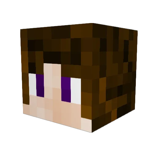 c3ph1e Minecraft avatar head, 3D render