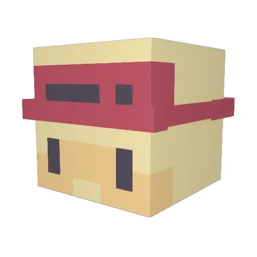c4lxium Minecraft avatar head, 3D render