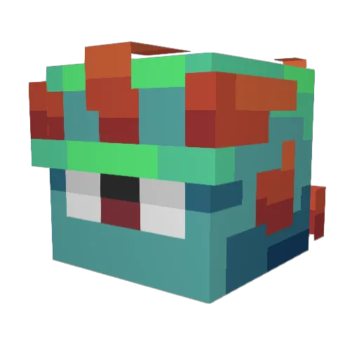 c4rlsberg Minecraft avatar head, 3D render