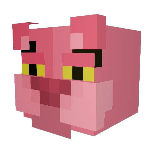 c4rsten Minecraft avatar head, 3D render