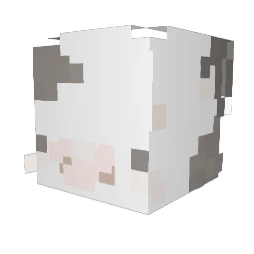 c4tluvr13 Minecraft avatar head, 3D render