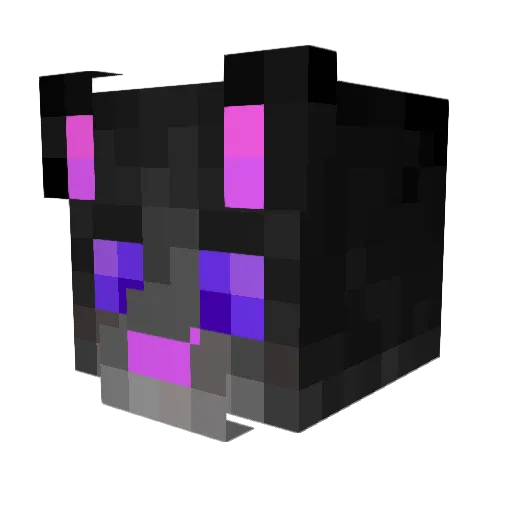 c4tnit Minecraft avatar head, 3D render