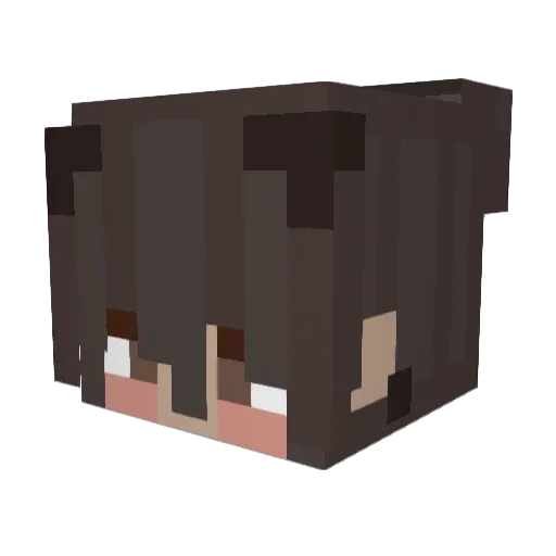 c4tofc Minecraft avatar head, 3D render