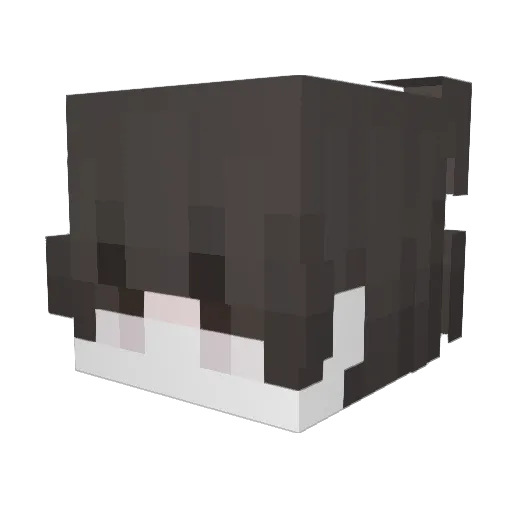 c6dies Minecraft avatar head, 3D render