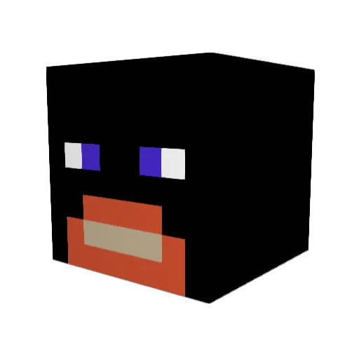 c7leb Minecraft avatar head, 3D render