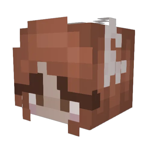 c7yde Minecraft avatar head, 3D render