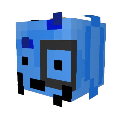 c8lin2 Minecraft avatar head, 3D render