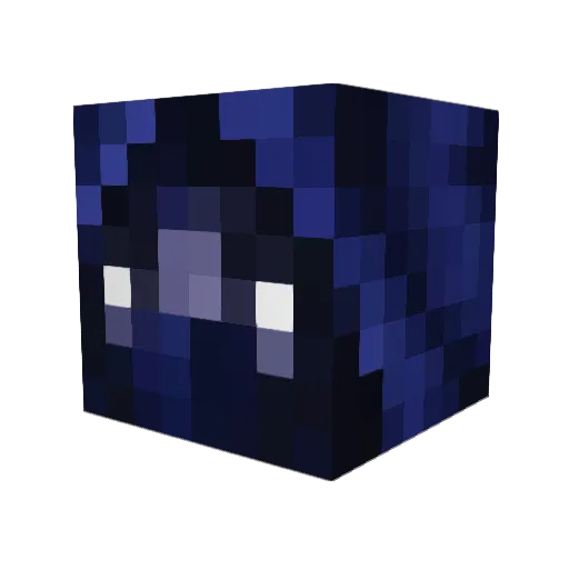 c8vgg Minecraft avatar head, 3D render
