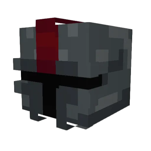 c9kenma Minecraft avatar head, 3D render