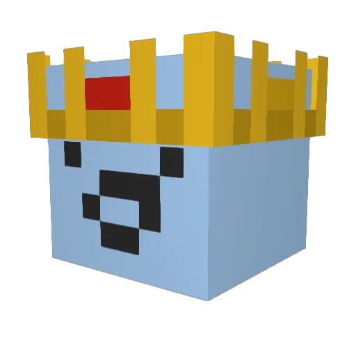 c9perk Minecraft avatar head, 3D render
