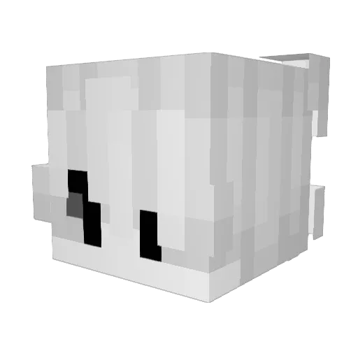 c9ve Minecraft avatar head, 3D render