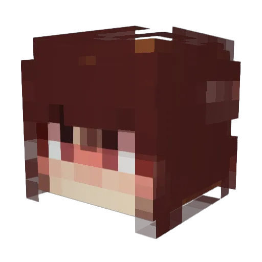 cBotan Minecraft avatar head, 3D render