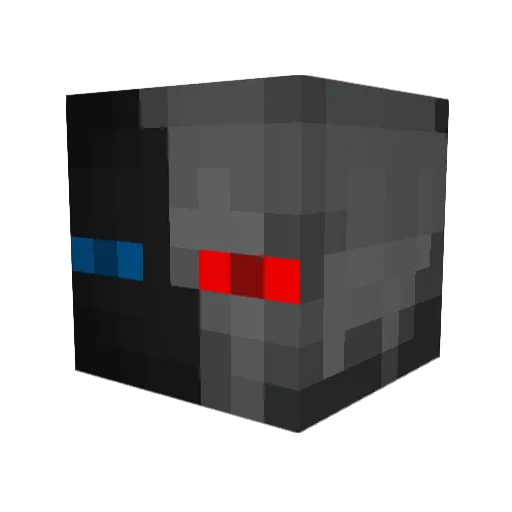 cCerti Minecraft avatar head, 3D render