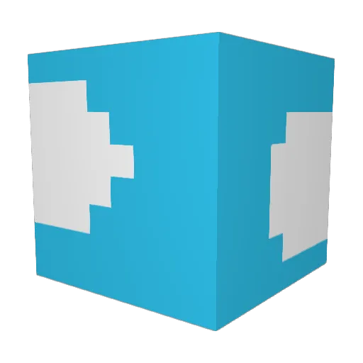 cLoUdSsis Minecraft avatar head, 3D render
