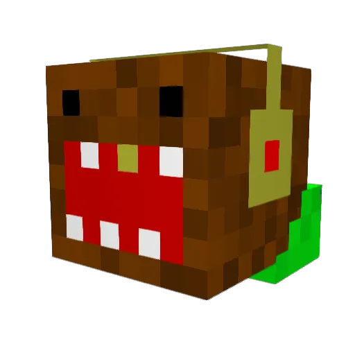 cOsmO215 Minecraft avatar head, 3D render