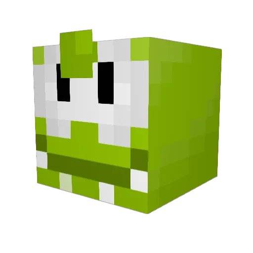cRIPtwoo Minecraft avatar head, 3D render