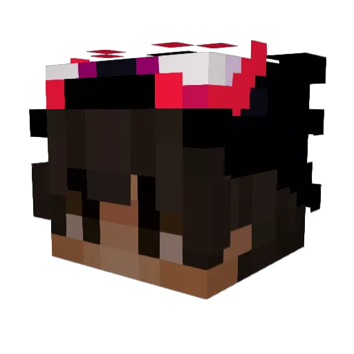 cScaL Minecraft avatar head, 3D render