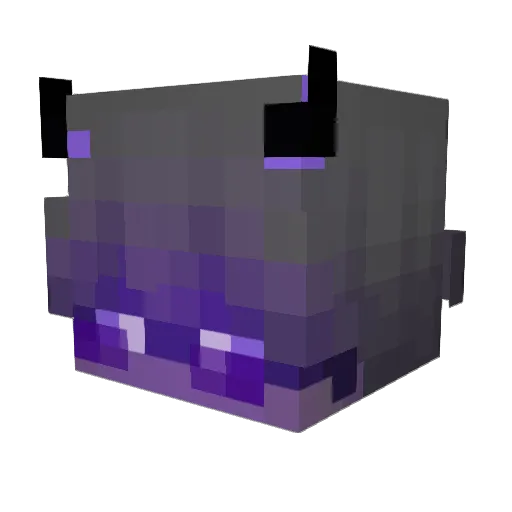 cSerrata Minecraft avatar head, 3D render