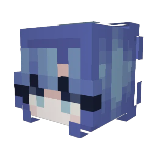 cShaay Minecraft avatar head, 3D render