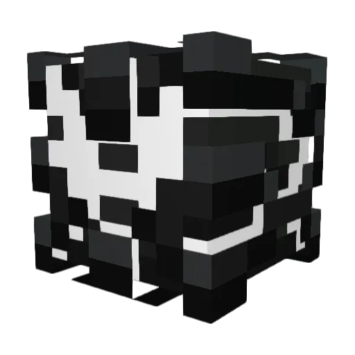 cVACi Minecraft avatar head, 3D render
