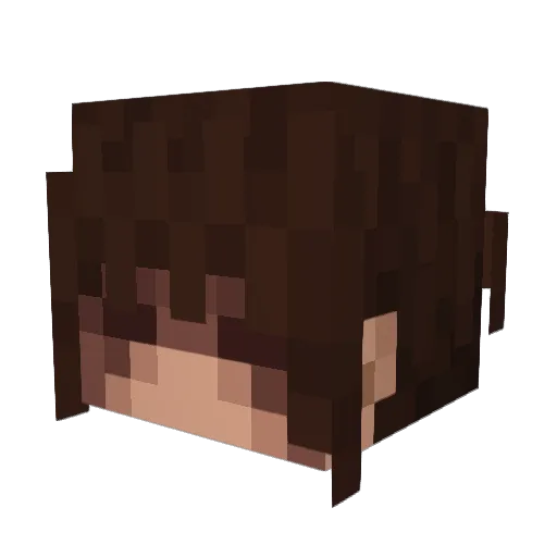 c_32x Minecraft avatar head, 3D render
