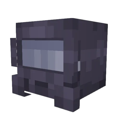 c_be Minecraft avatar head, 3D render