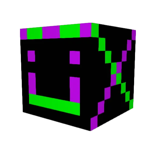 c_dog_gt Minecraft avatar head, 3D render