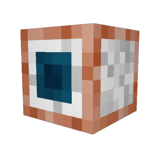 c_h_e_s_s_e Minecraft avatar head, 3D render