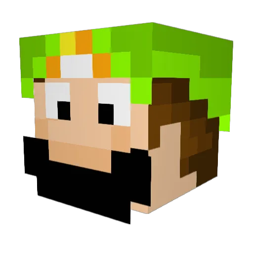 c_lee64 Minecraft avatar head, 3D render