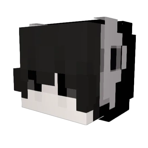 c_ve Minecraft avatar head, 3D render