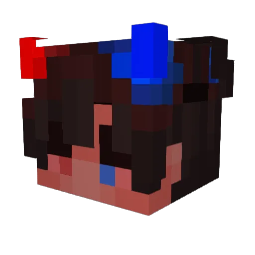 c_vitam1n Minecraft avatar head, 3D render