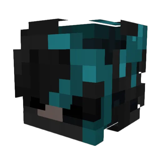 c_yro Minecraft avatar head, 3D render