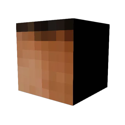 ca4537 Minecraft avatar head, 3D render