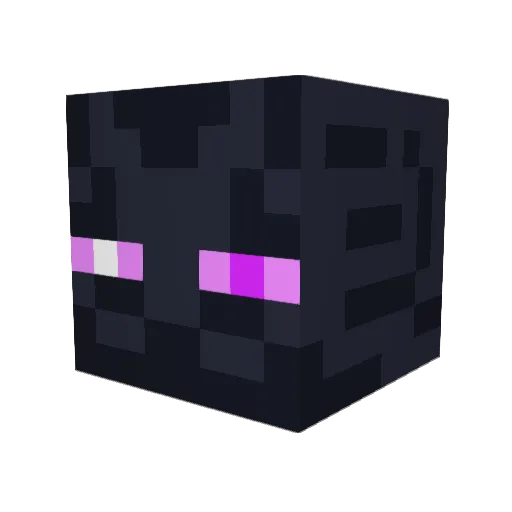 caasicraft Minecraft avatar head, 3D render