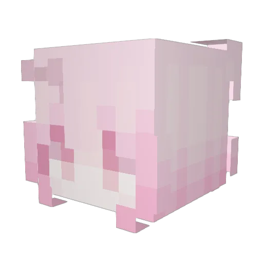 caatii Minecraft avatar head, 3D render