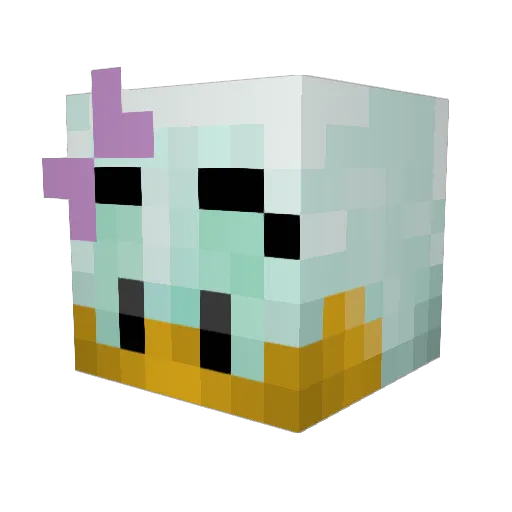 cabada5 Minecraft avatar head, 3D render