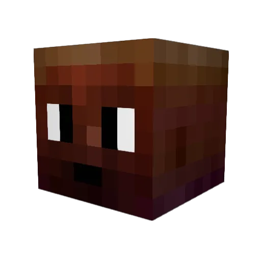 cabbagebotherer Minecraft avatar head, 3D render