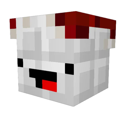 cabral2000 Minecraft avatar head, 3D render
