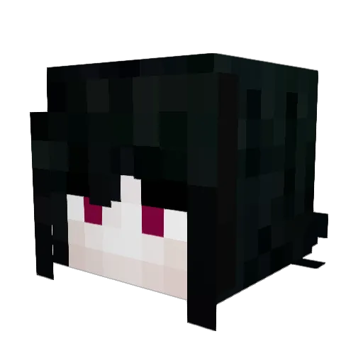 cac131 Minecraft avatar head, 3D render