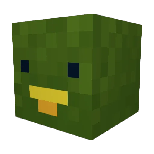 cacalaca09 Minecraft avatar head, 3D render