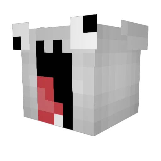 cactus25 Minecraft avatar head, 3D render