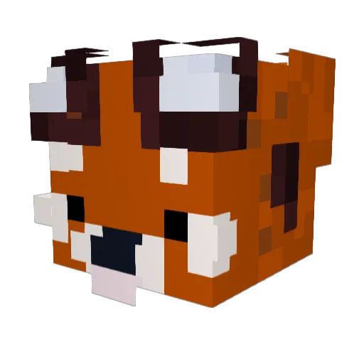 cactuscruncher Minecraft avatar head, 3D render