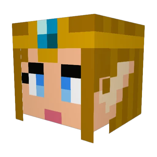 cadams195 Minecraft avatar head, 3D render