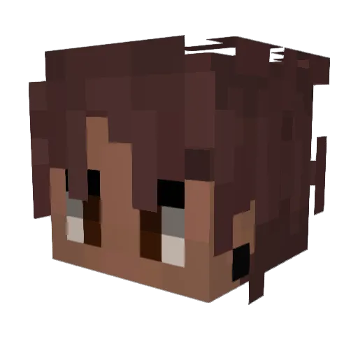 caden1234rex Minecraft avatar head, 3D render