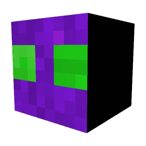 cadentiger12 Minecraft avatar head, 3D render