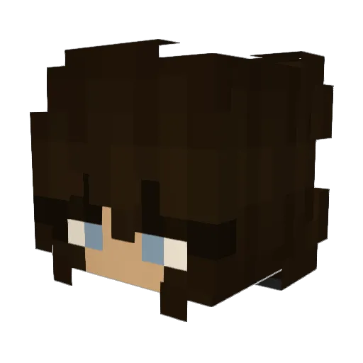 caela_uk Minecraft avatar head, 3D render
