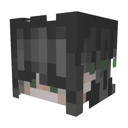 caelanjosephine Minecraft avatar head, 3D render