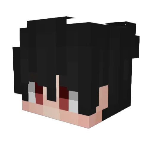 cafezinsz_ Minecraft avatar head, 3D render